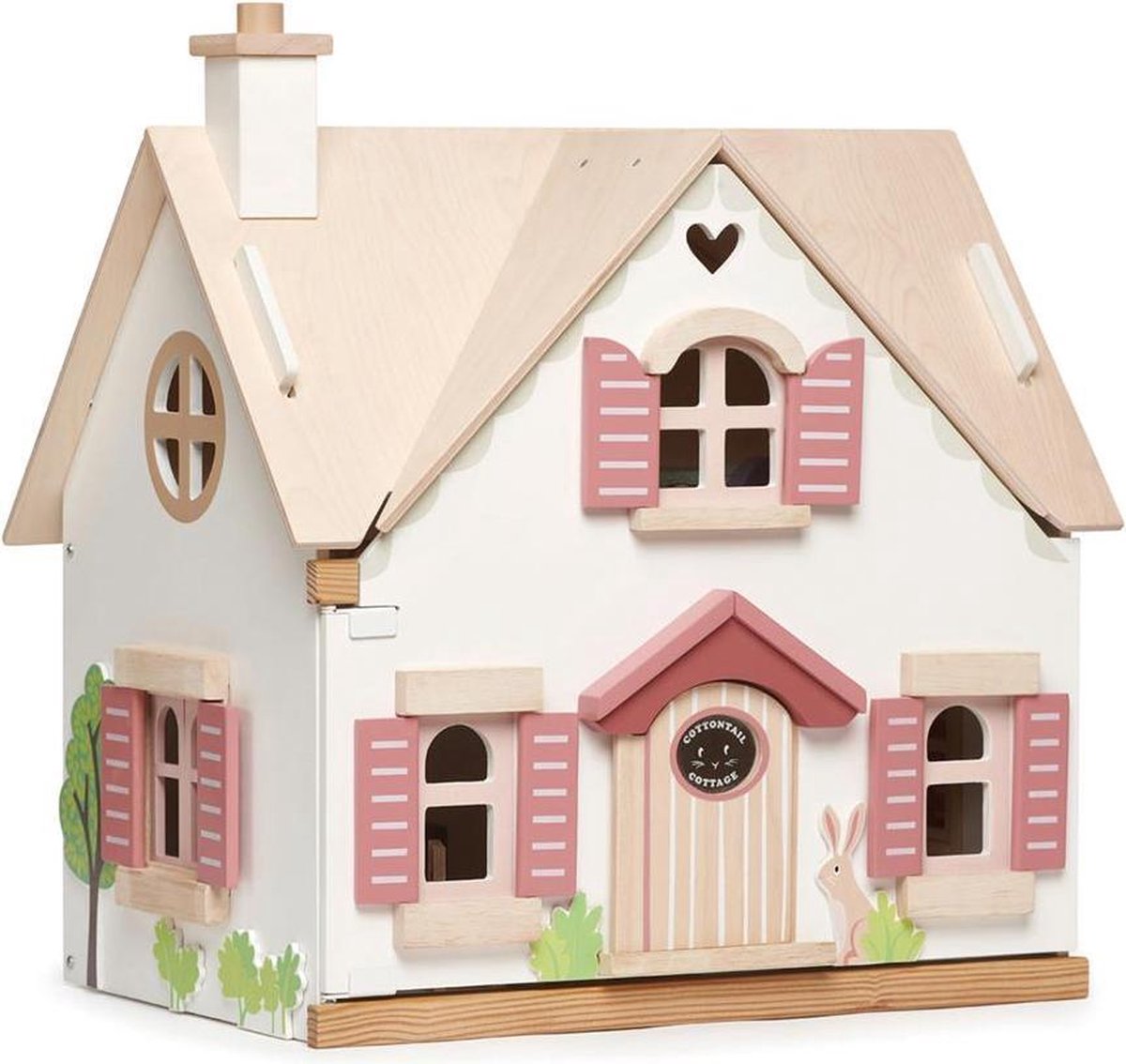 Houten Poppenhuis Cottentail | Tender Leaf Toys